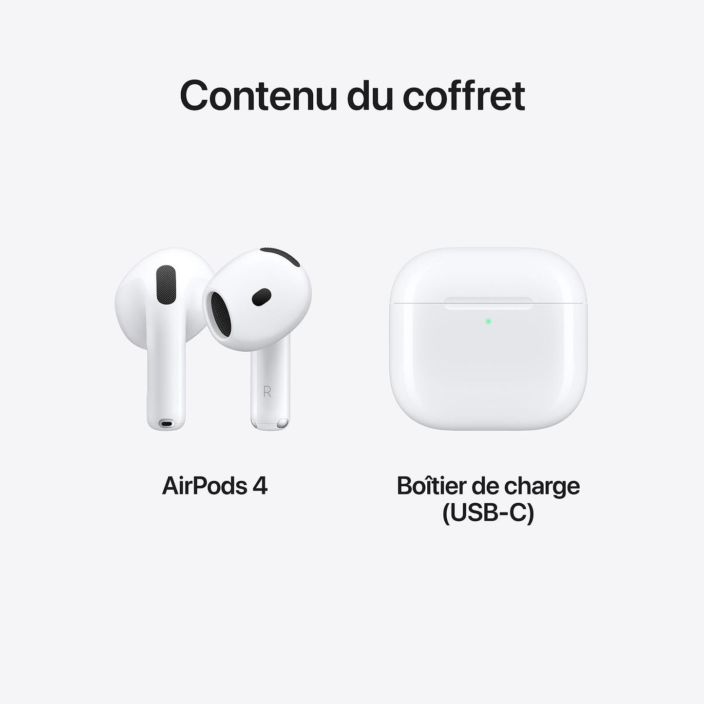Apple AirPods 4 Simple Officiel