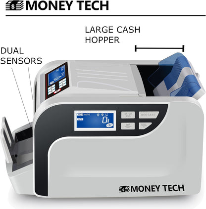 Compteur de billets Multi-devises – Machine de comptage de trésorerie 2820 UVMG