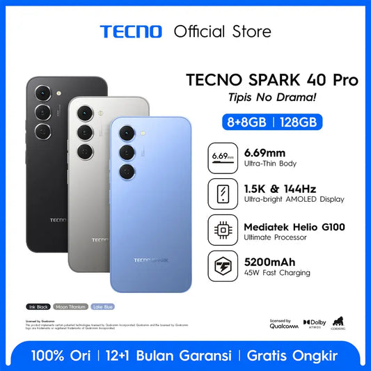 Tecno Spark 40 PRO  – 128GB