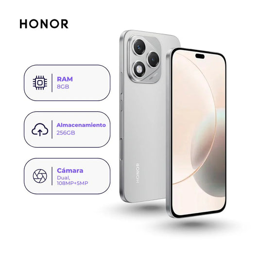 Honor 400 Lite 5G – 256 GB | Performance et grande capacité