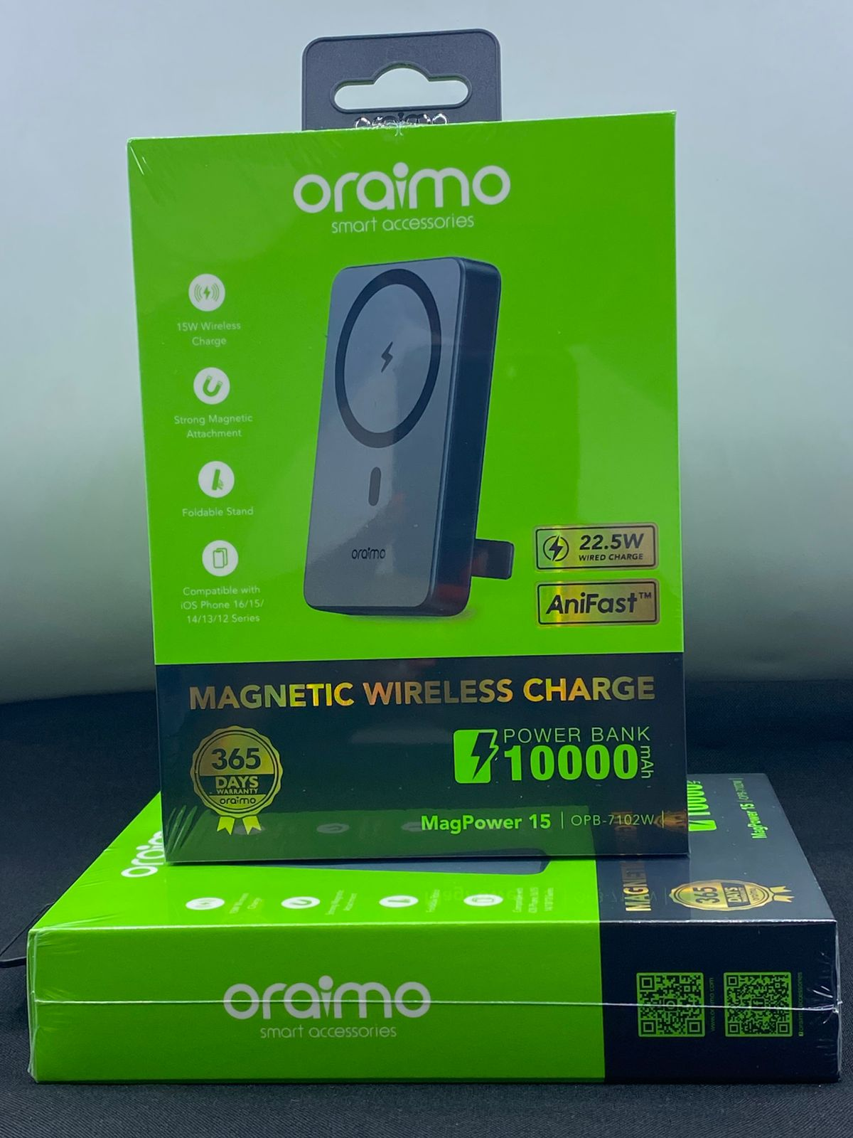 Batterie externe Oraimo MagPower 15,