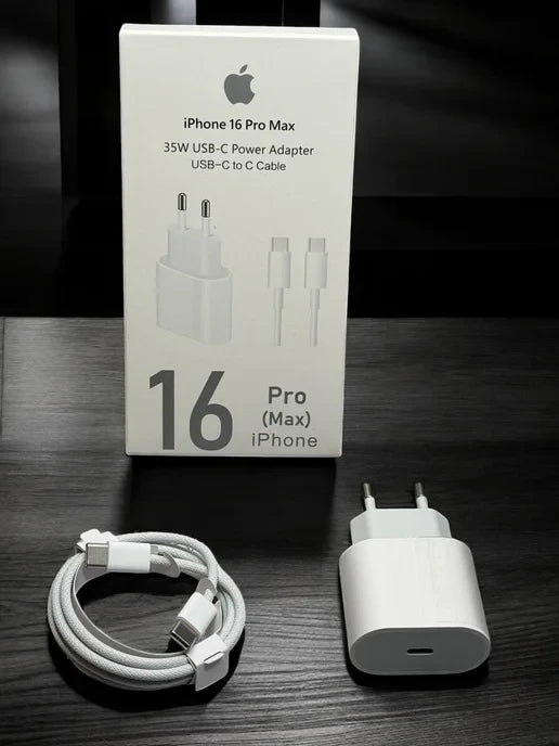 Adaptateur secteur USB-C de 35 W et d'un câble USB-C